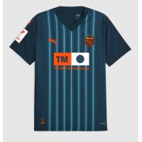 Camisa de Futebol Valencia Equipamento Secundário 2023-24 Manga Curta